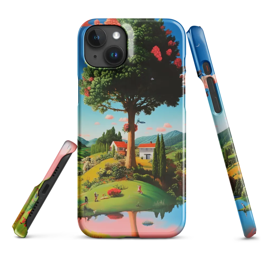 Whimsical Harmony of Nature | Phone Case |  15 Plus | Snap Case | Glossy