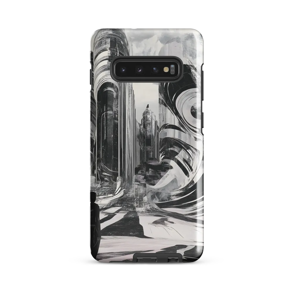 Architectural Dreams in Monochrome | Phone Case |  S10 Plus | Tough Case | Glossy