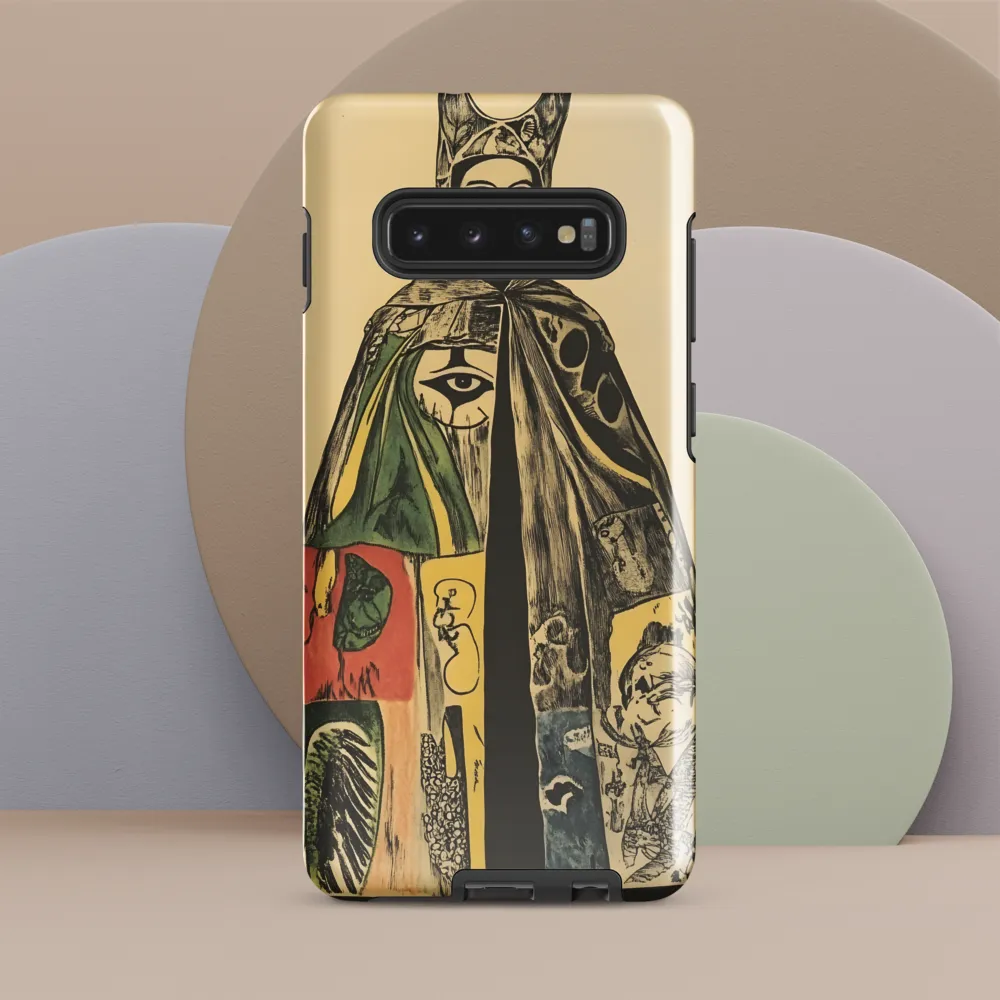 Mystical Cloak of Symbols | Phone Case |  S10 Plus | Tough Case | Glossy