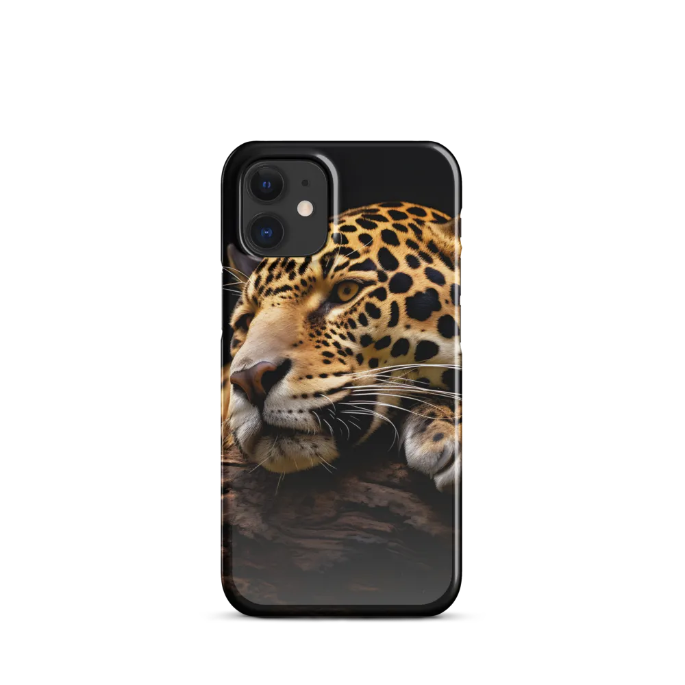 Tranquil Majesty: The Resting Leopard