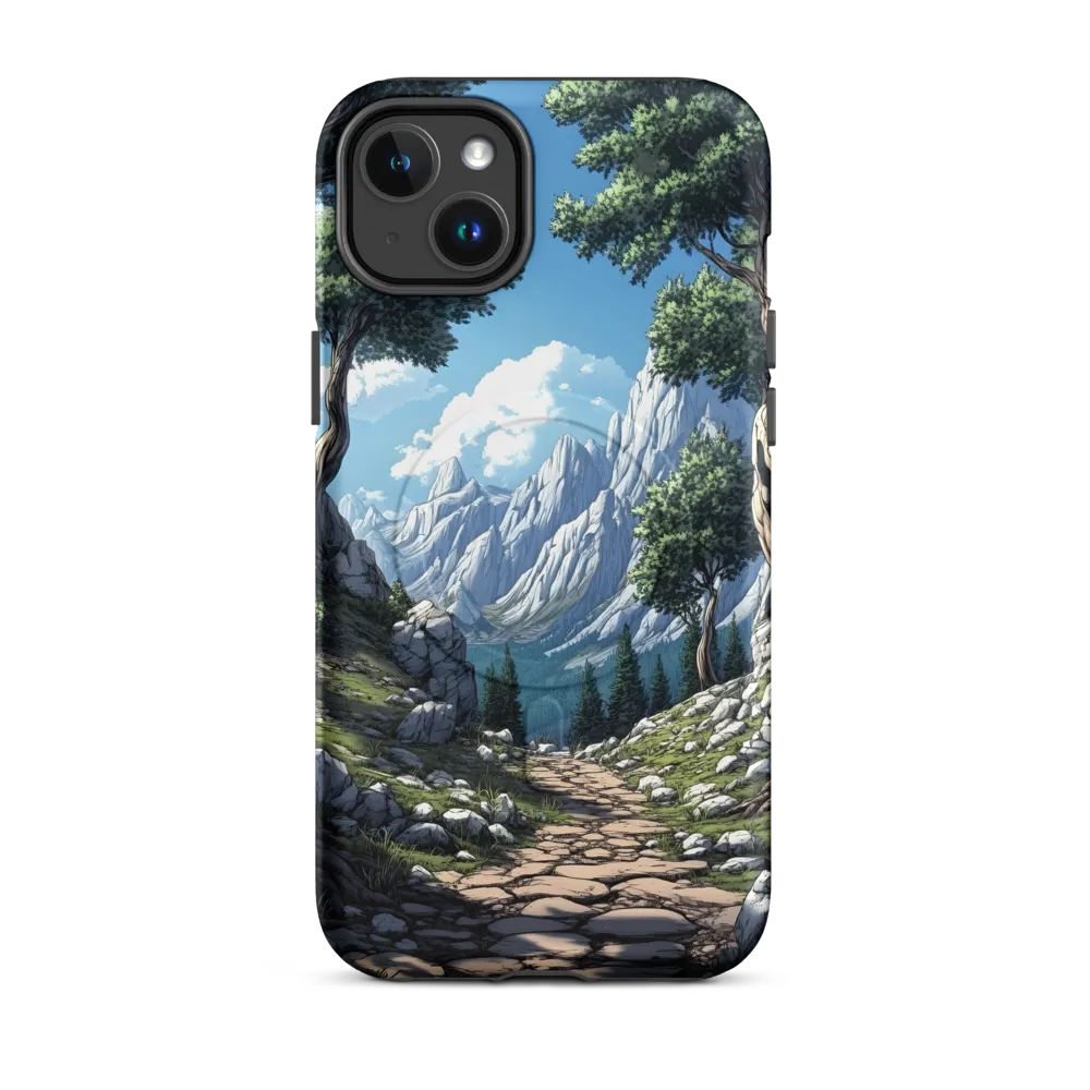 Journey Through Tranquility | Phone Case |  14 Plus | MagSafe® Tough Case | Matte