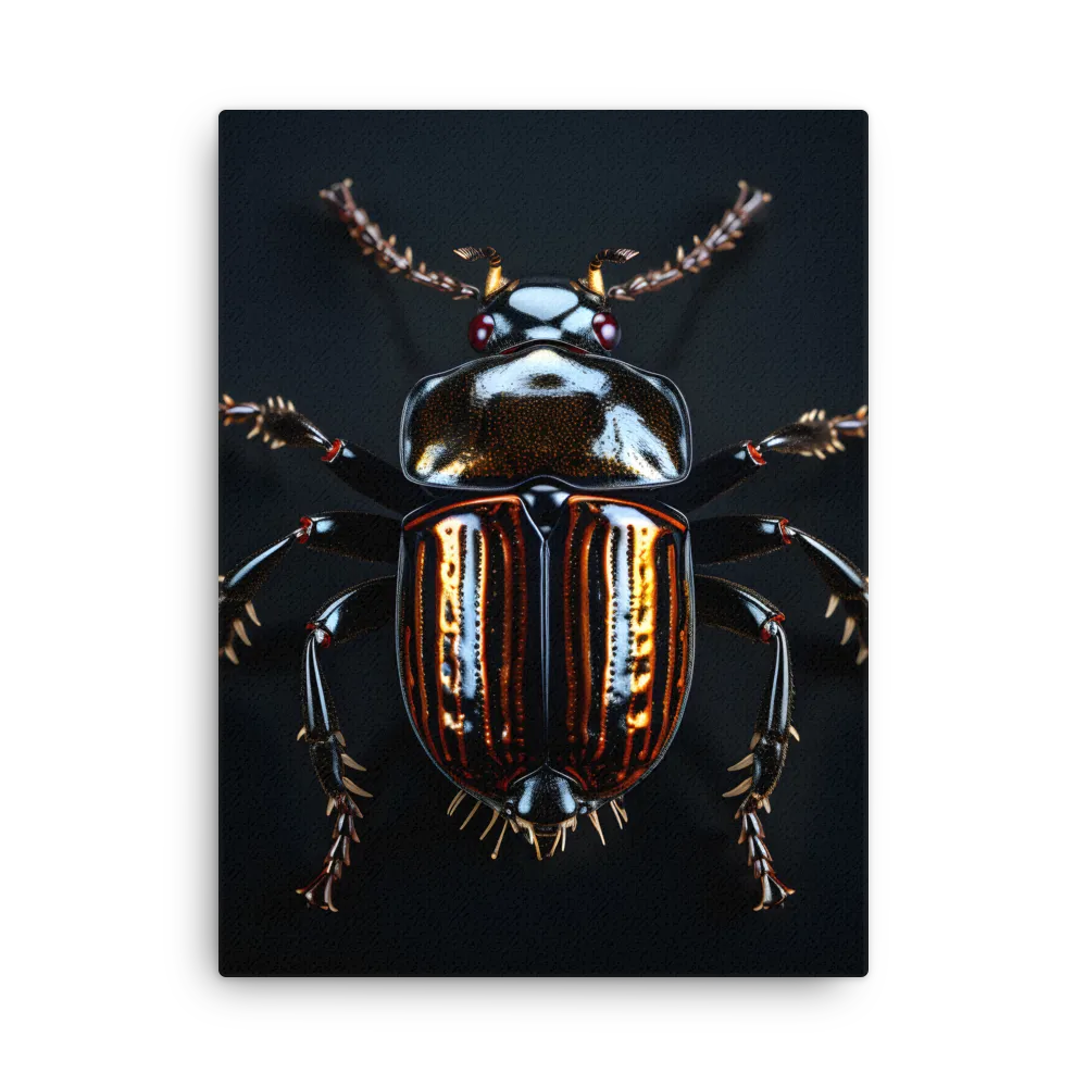 Luminous Insect Majesty | Thin Canvas | 24″×32″