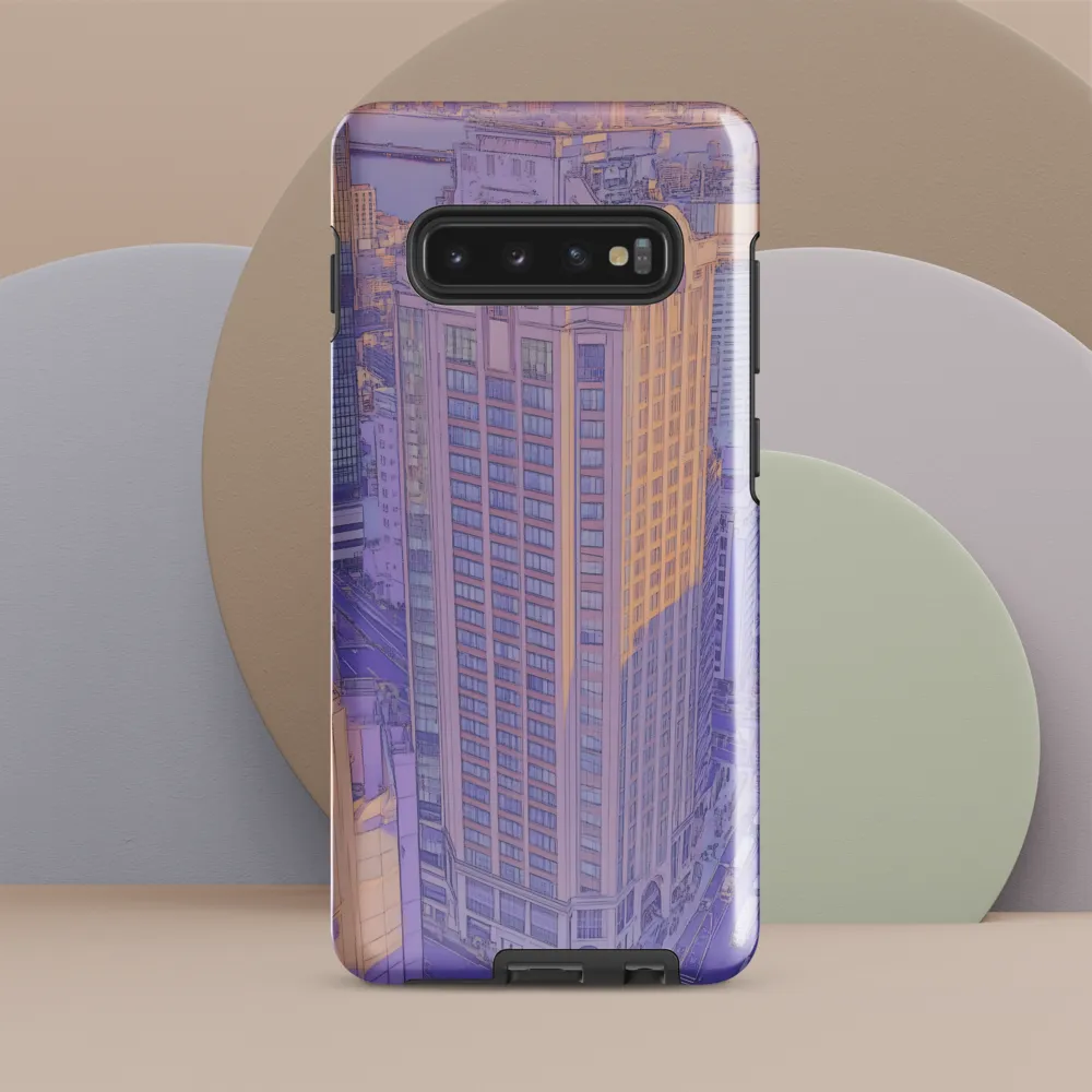 Urban Symphony: An Art Deco Dream | Phone Case |  S10 Plus | Tough Case | Glossy