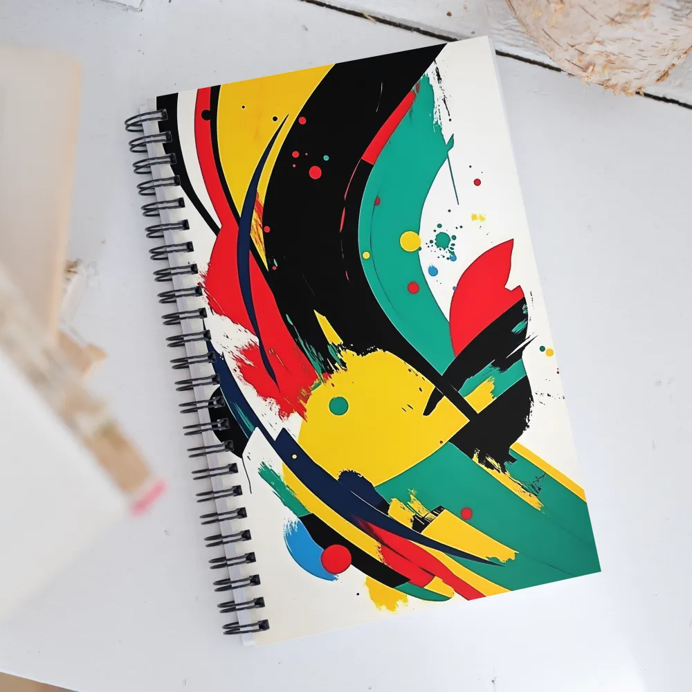 Dynamic Abstraction | Spiral Notebook