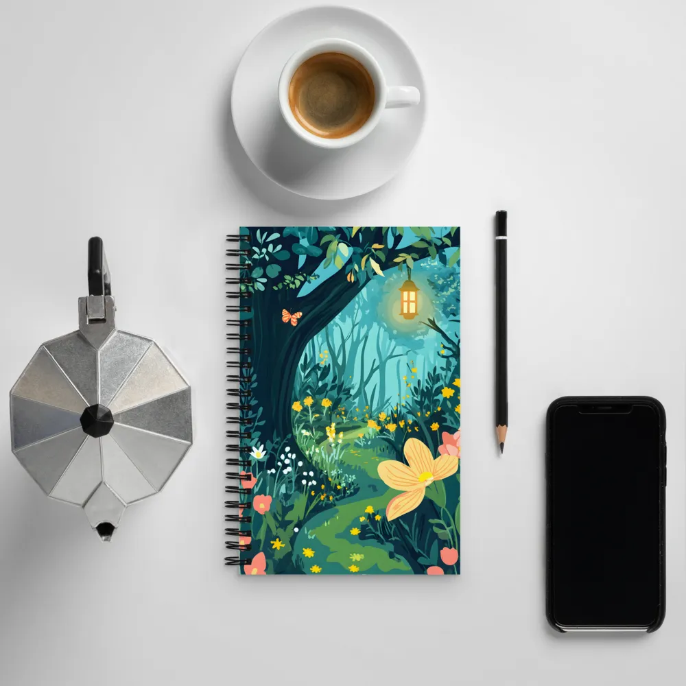 Whispers of the Enchanted Forest | Spiral Notebook