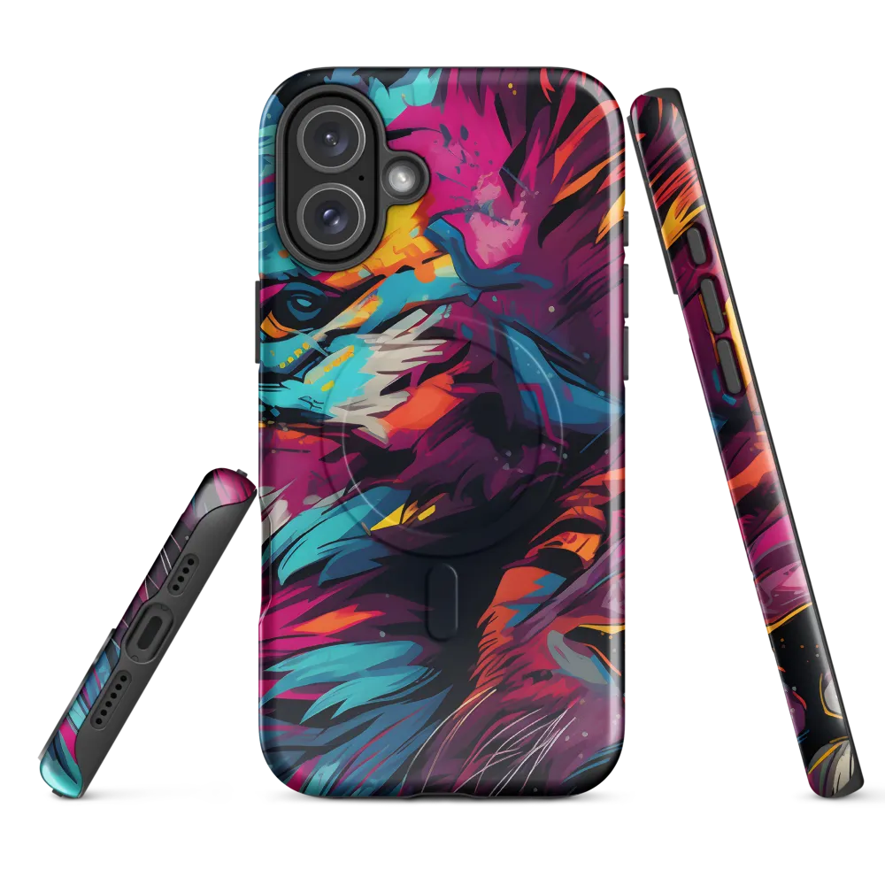 Vivid Majesty: The Modern Lion