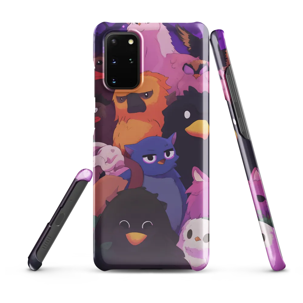 Whimsical Avian Gathering