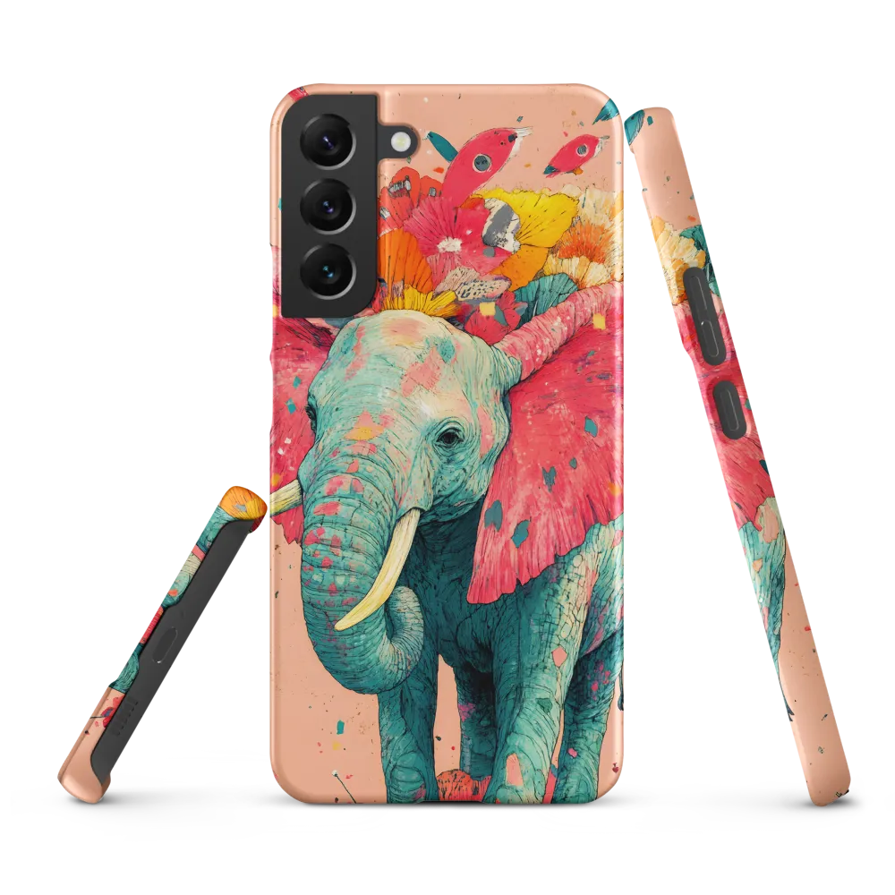 Whimsical Elegance: The Floral Elephant