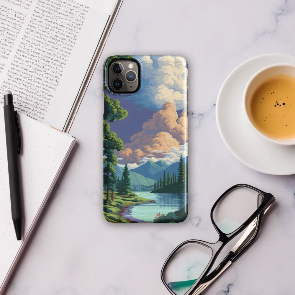 Serenity in Nature: A Lush Landscape | Phone Case |  11 Pro Max | Snap Case | Glossy