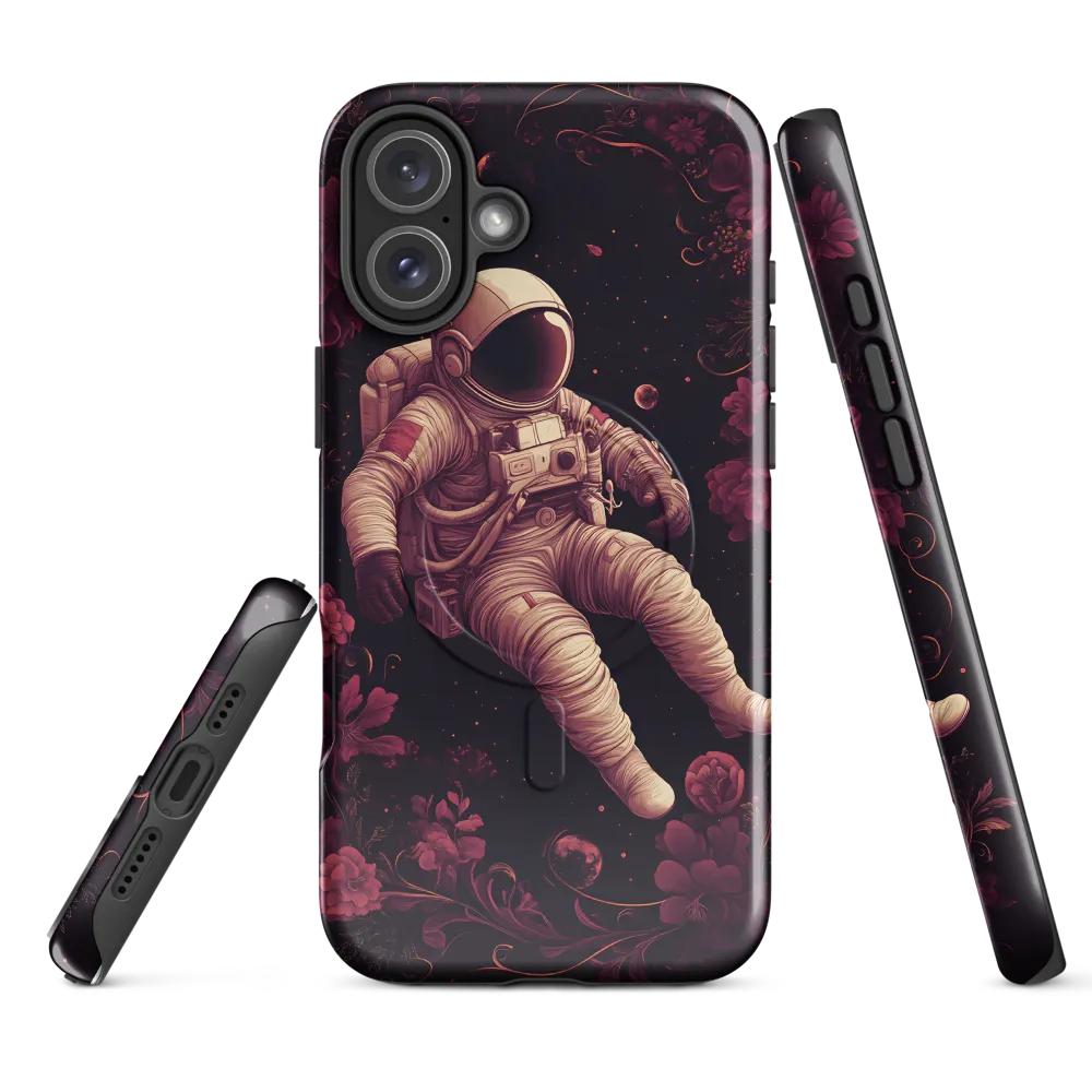 Cosmic Bloom: An Astronaut's Journey