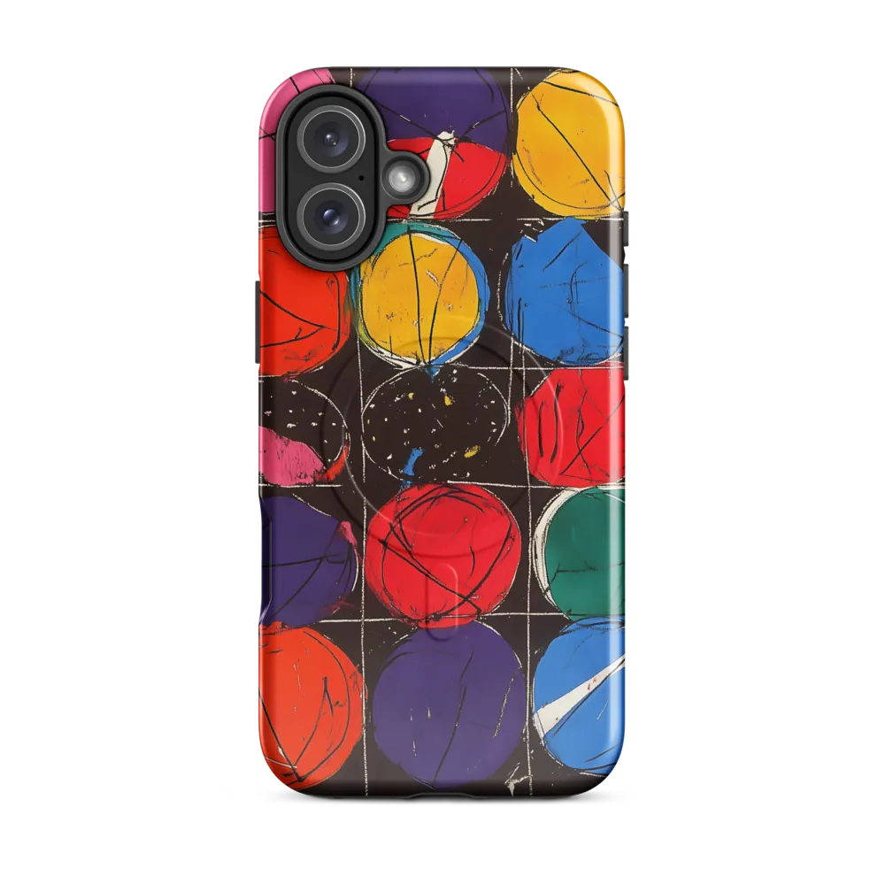 Colorful Circles in Abstract Harmony