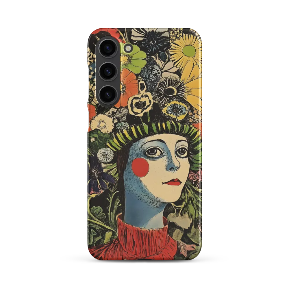 Floral Whimsy: A Portrait of Nature's Embrace