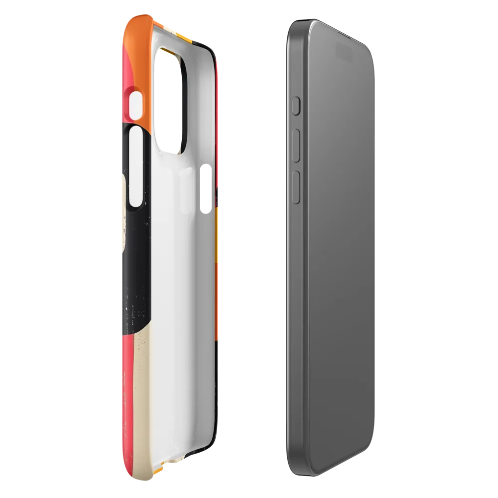 Colorful Curves: Numbers in Harmony | Phone Case |  15 Pro Max | Snap Case | Glossy