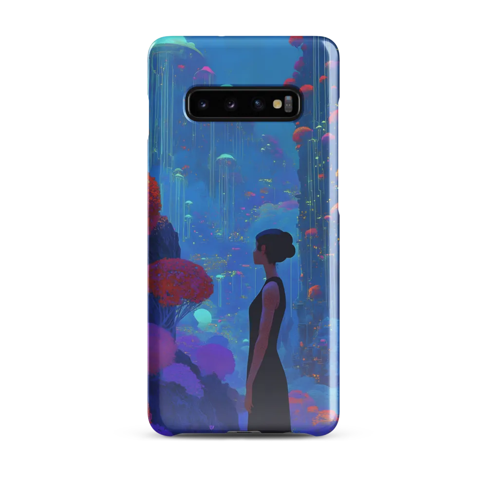 Whispers of Bioluminescence | Phone Case |  S10 Plus | Snap Case | Glossy