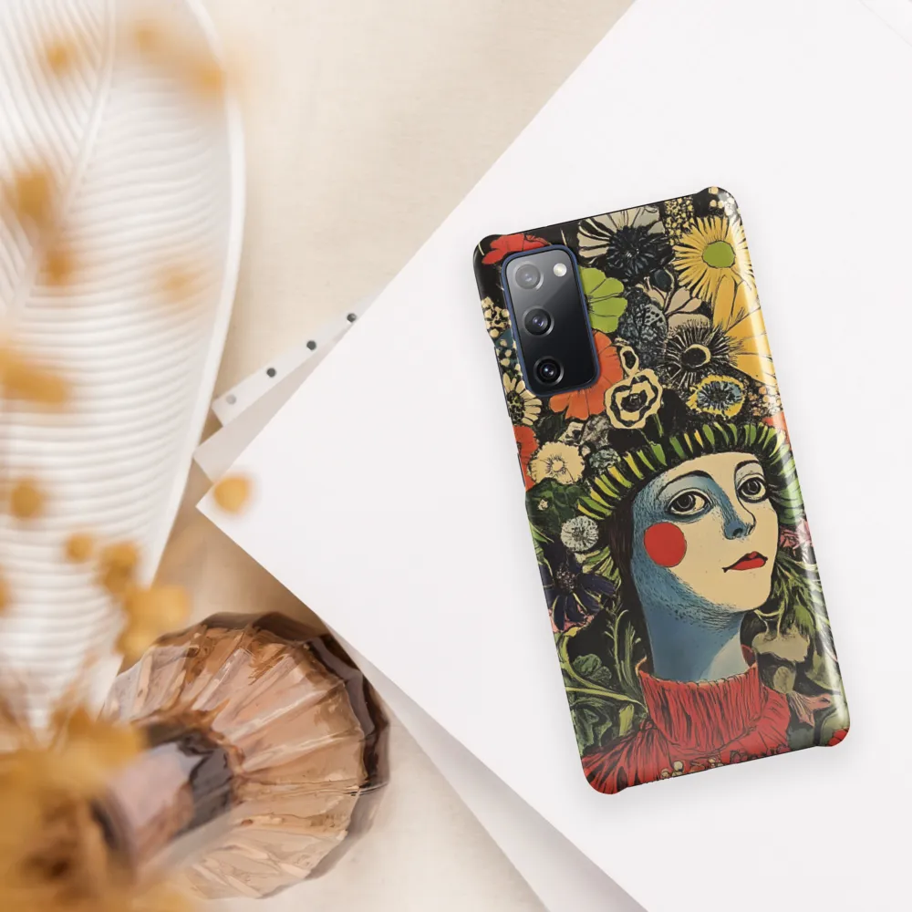 Floral Whimsy: A Portrait of Nature's Embrace