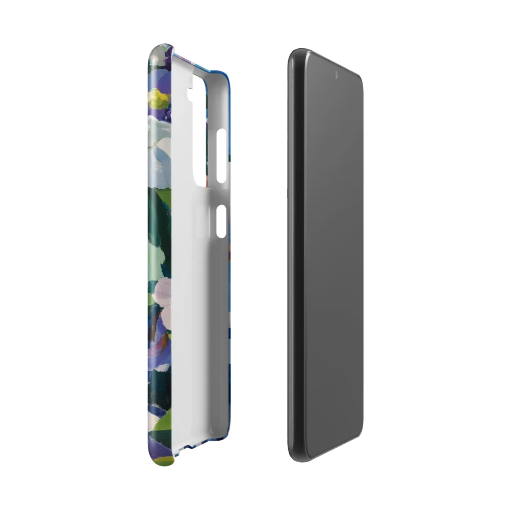 Blossom of Serenity | Phone Case |  S21 | Snap Case | Glossy