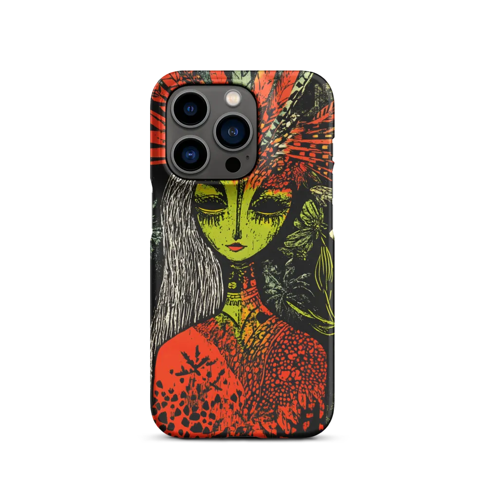 Mystical Flora: A Surreal Portrait