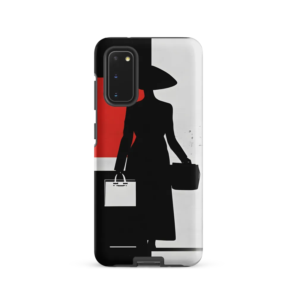 Silhouette of Elegance | Phone Case |  S20 | Tough Case | Matte