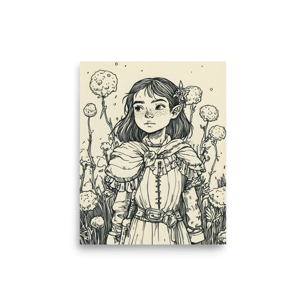 A Young Guardian of Nature | Poster | 8″×10″