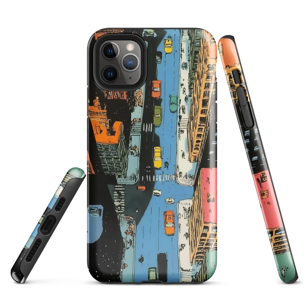 Urban Pulse: A Day in the City | Phone Case |  11 Pro Max | Tough Case | Glossy