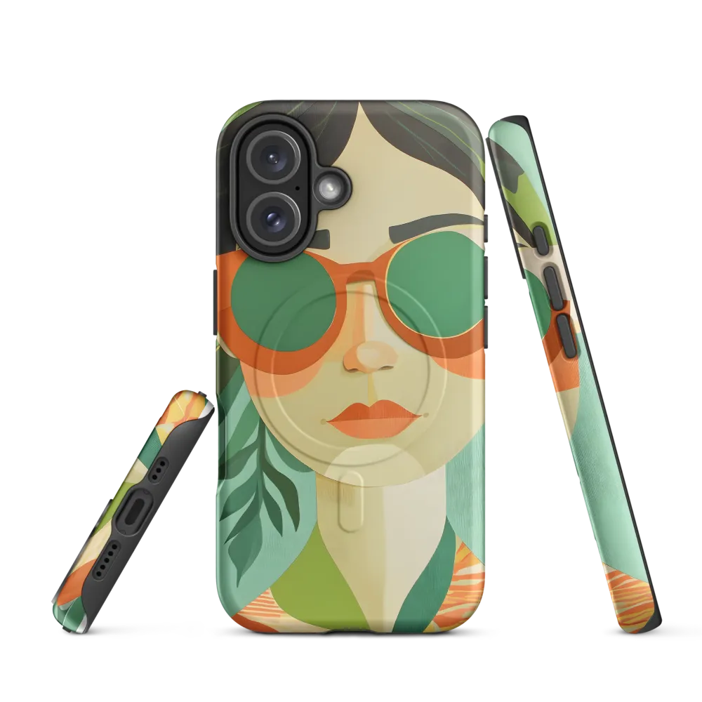 Bold Serenity: A Modern Portrait