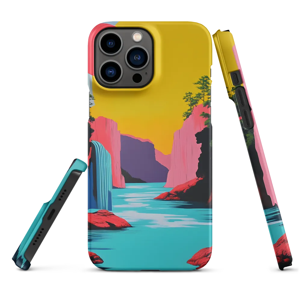 Dreamscape of Pink Cliffs and Turquoise Waters