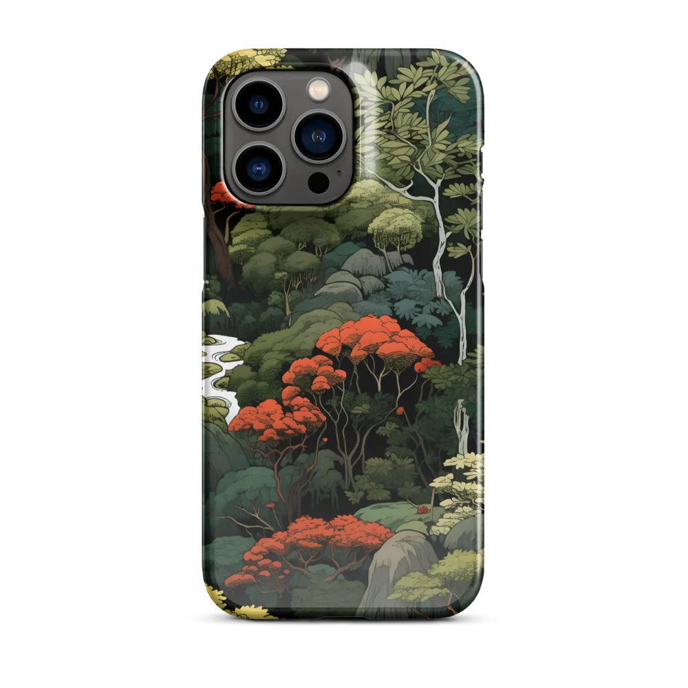 Whispers of the Forest | Phone Case |  14 Pro Max | Snap Case | Glossy
