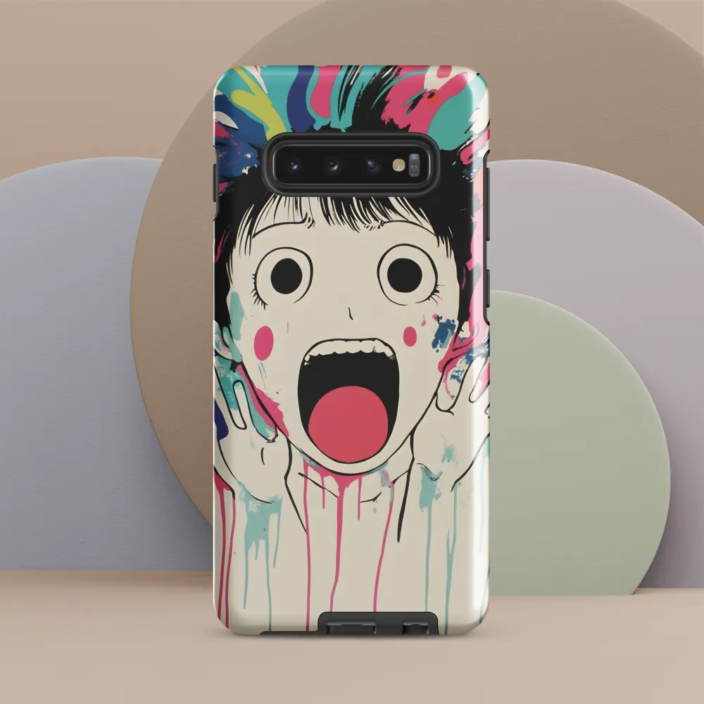 Eruption of Emotion | Phone Case |  S10 Plus | Tough Case | Glossy