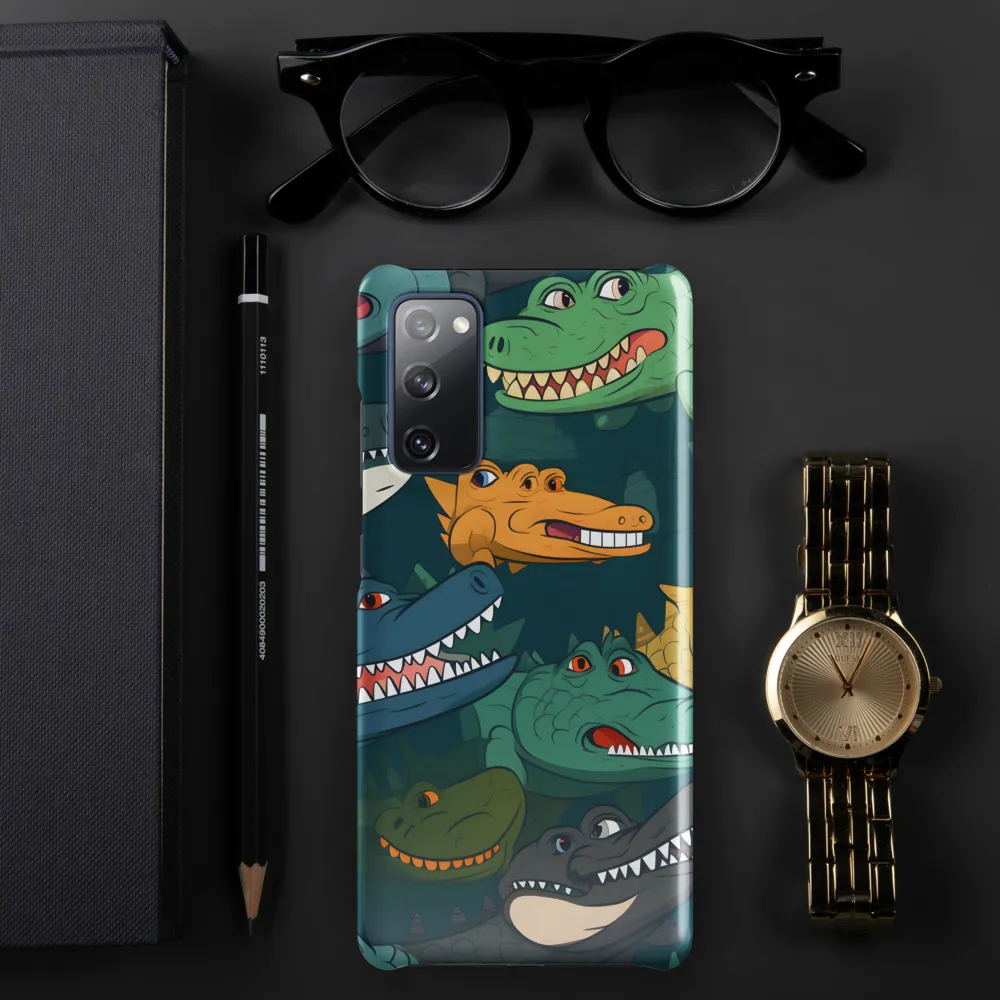 Cheerful Crocodilian Parade