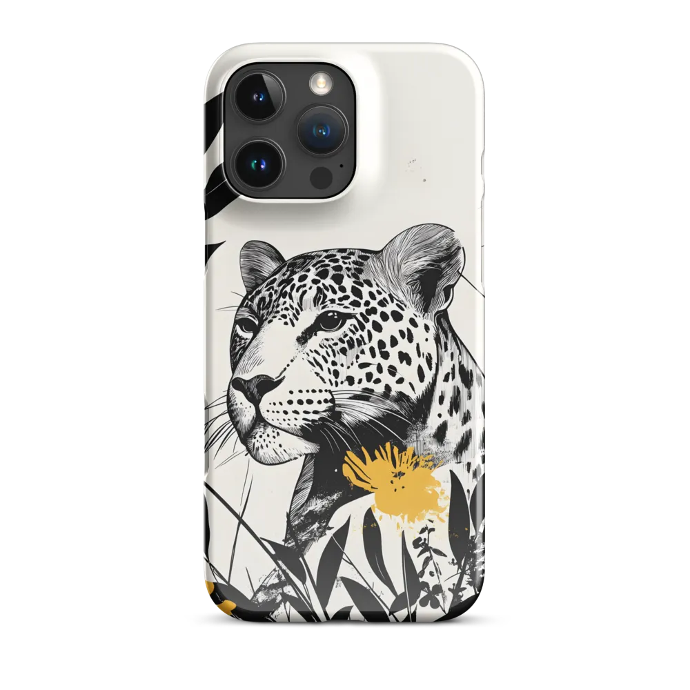 Majestic Leopard Amongst Flora