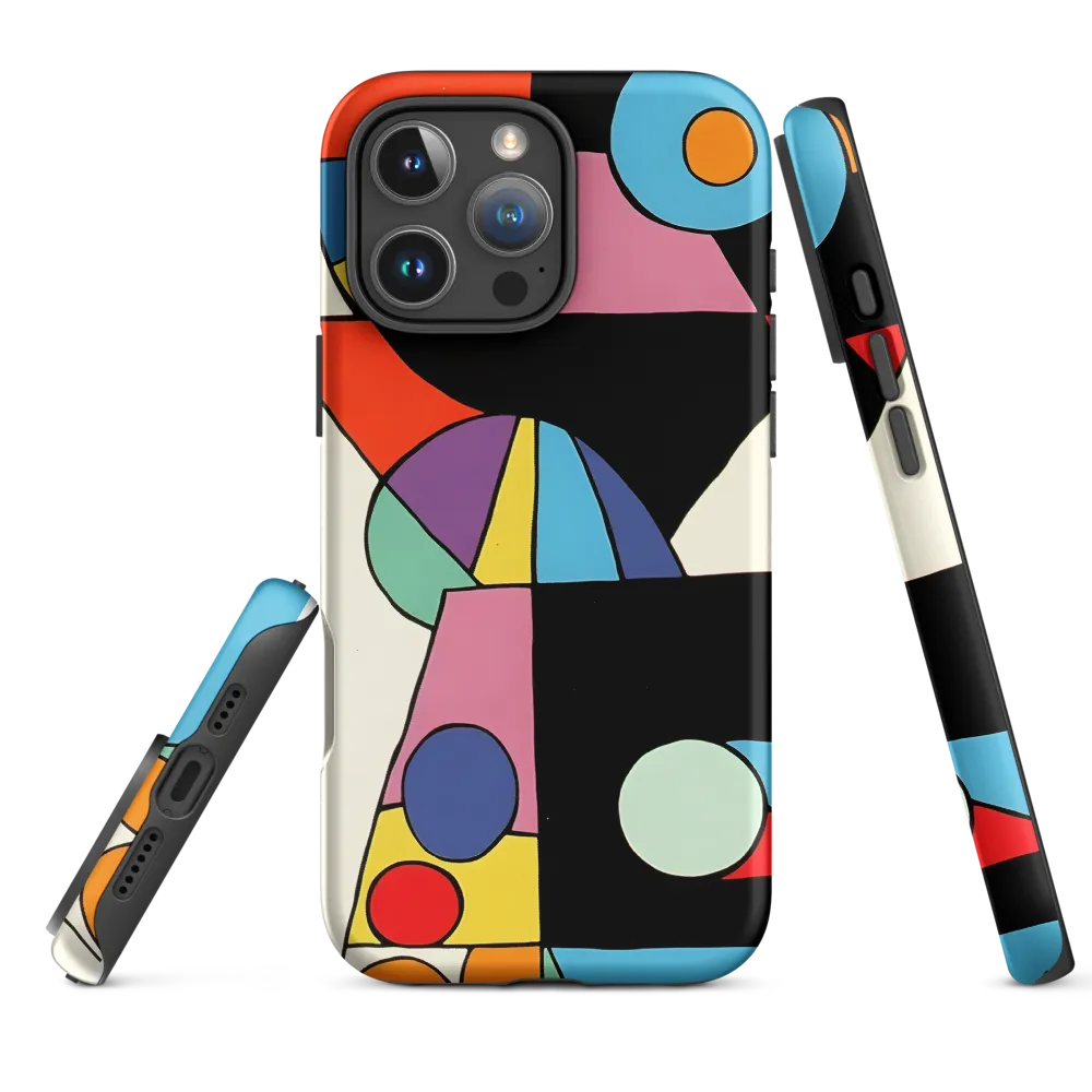 The Play of Shapes | Phone Case |  16 Pro Max | Tough Case | Matte
