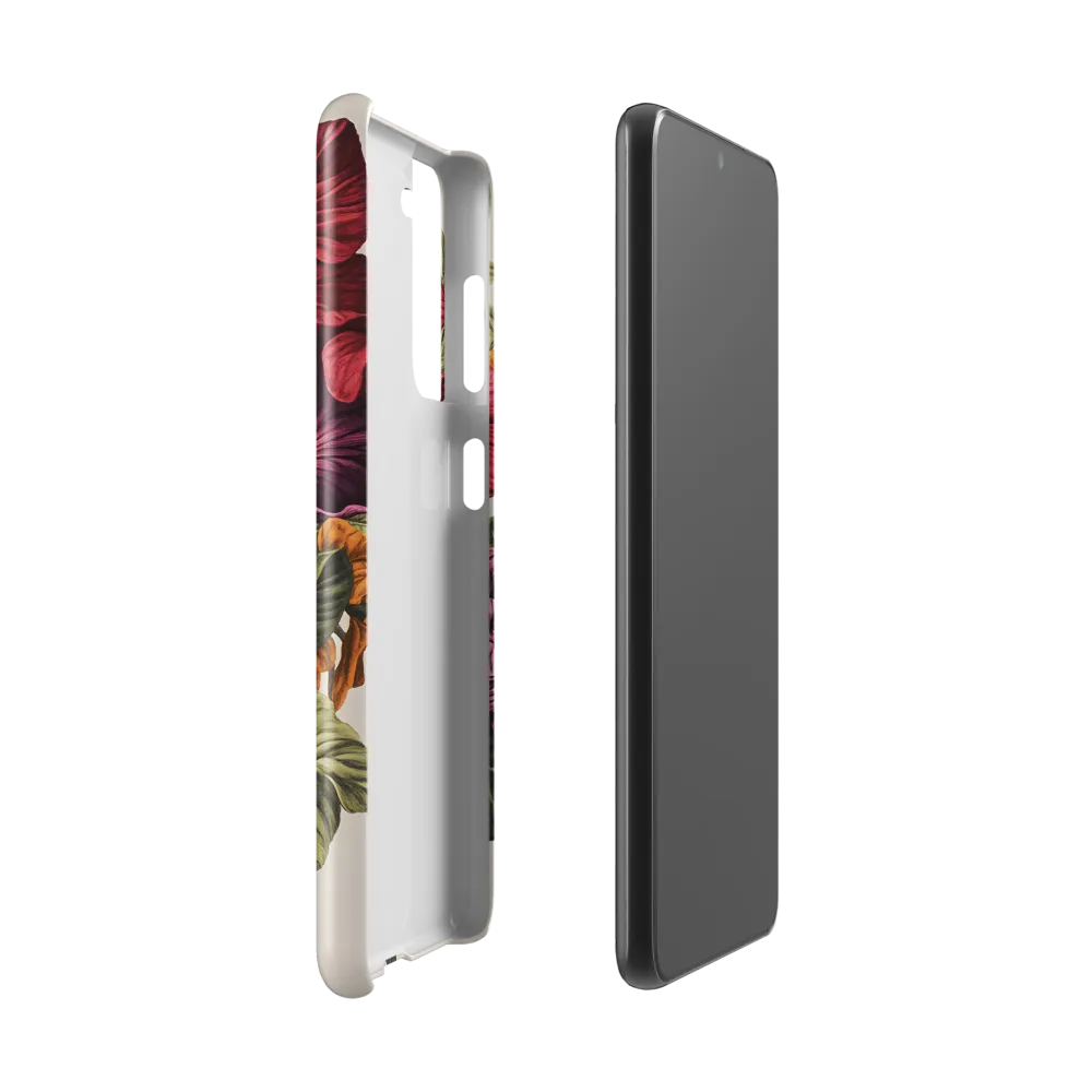 Floral Symphony in Color | Phone Case |  S21 | Snap Case | Glossy