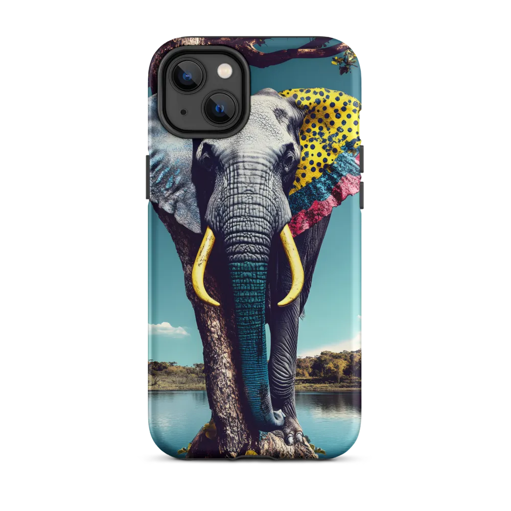 Playful Elegance: The Surreal Elephant