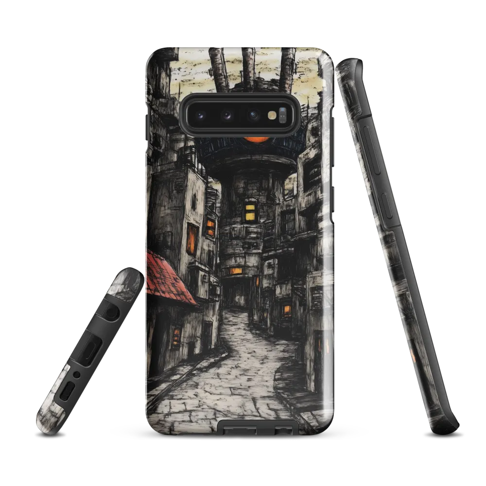 The Smiling Overlord of the Dystopian City | Phone Case |  S10 Plus | Tough Case | Glossy