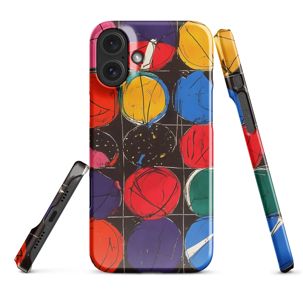 Colorful Circles in Abstract Harmony
