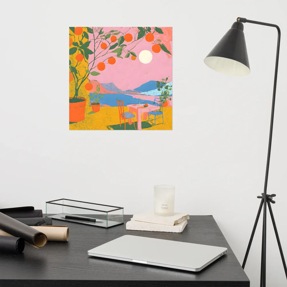 Citrus Terrace 
 Poster | 16″x 16″