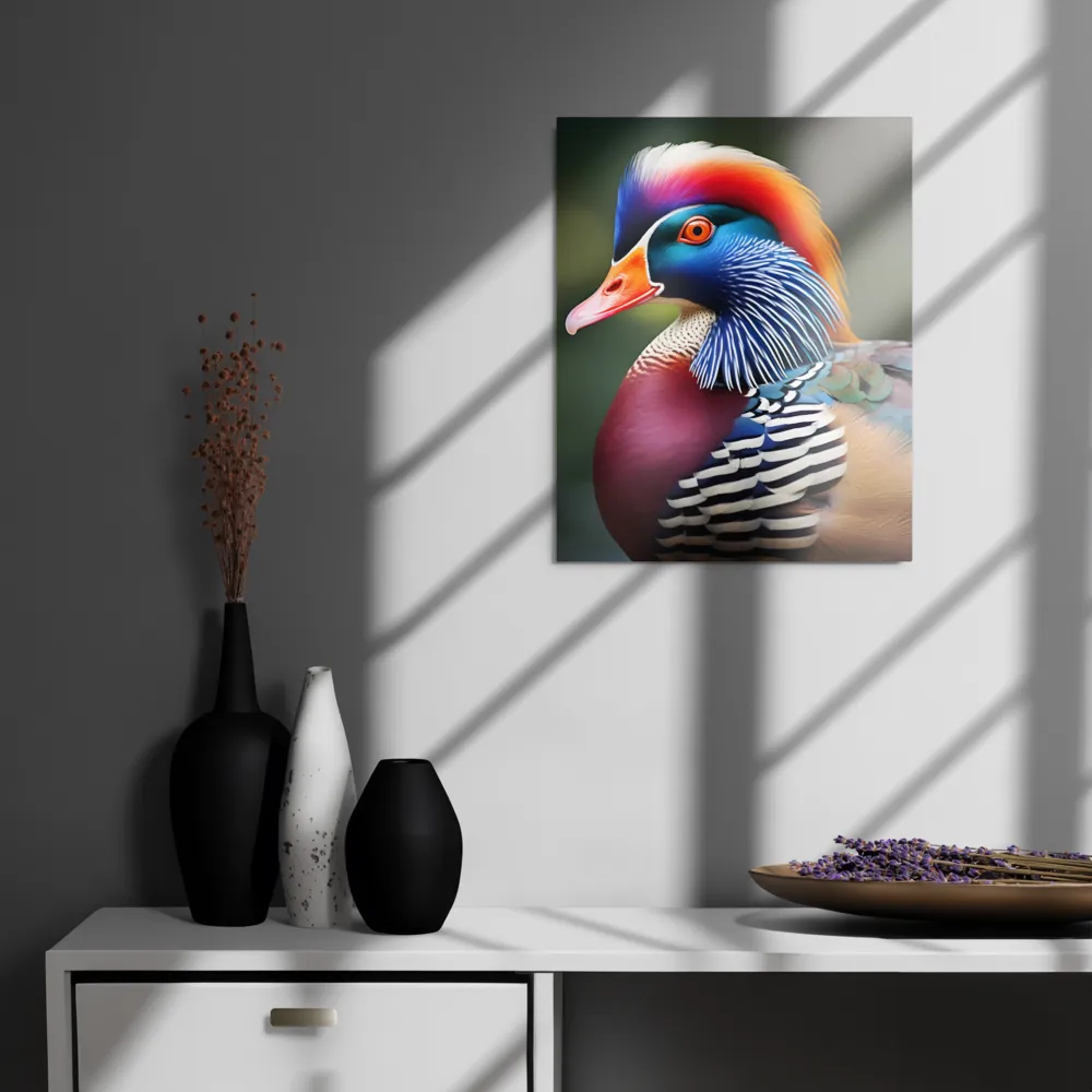 The Majestic Mandarin | Metal Print | 16″×20″
