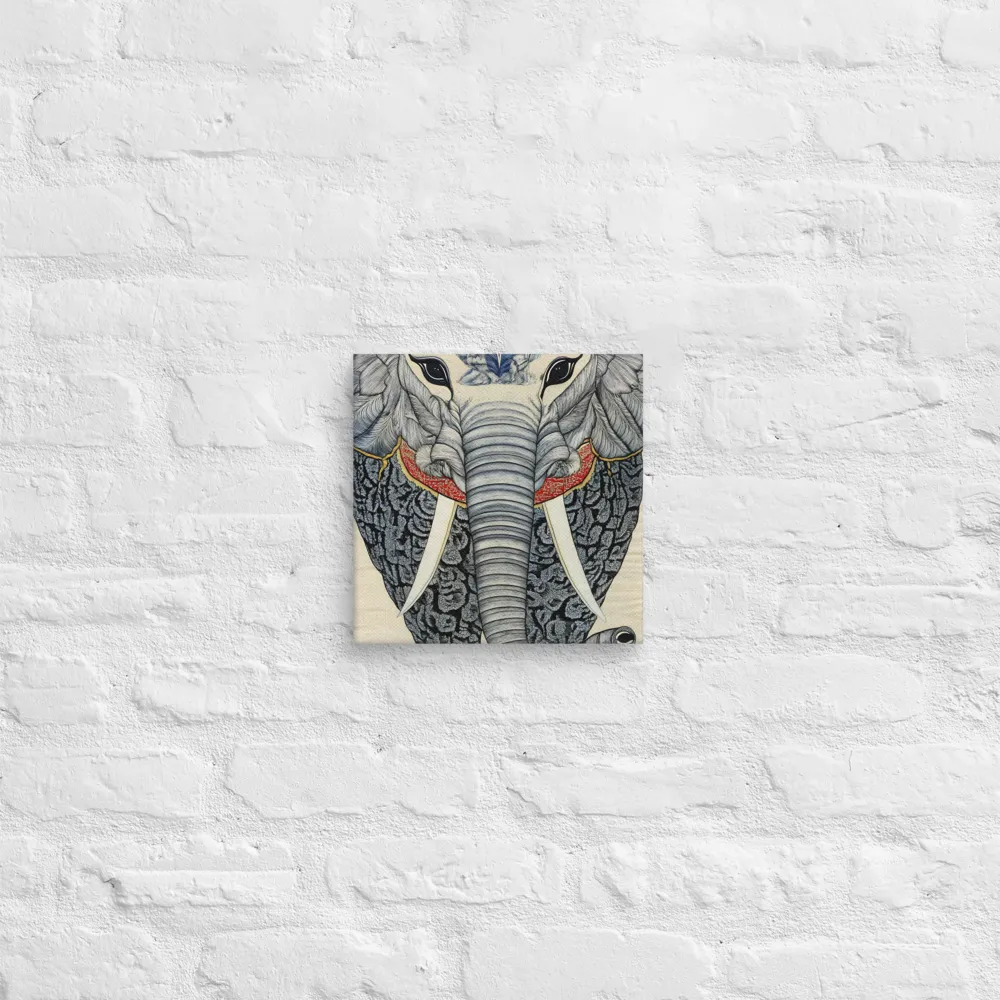 Majesty of the Elephant | Canvas | 10″×10″