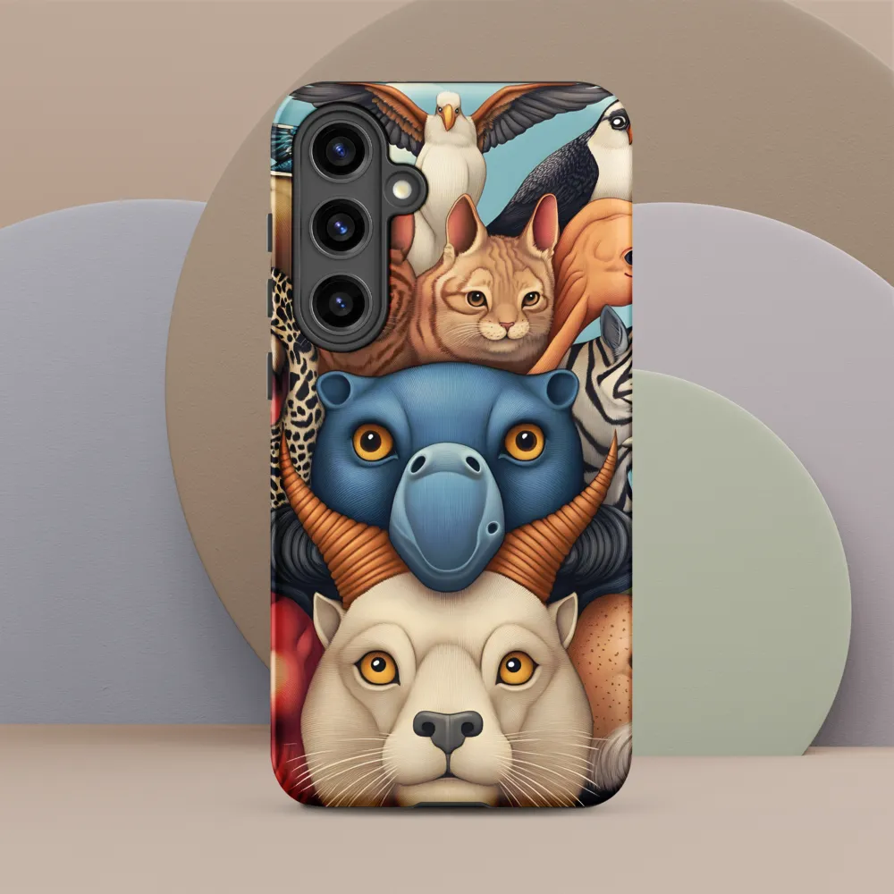 Harmonious Echoes of Wildlife | Phone Case |  S24 Plus | Tough Case | Matte