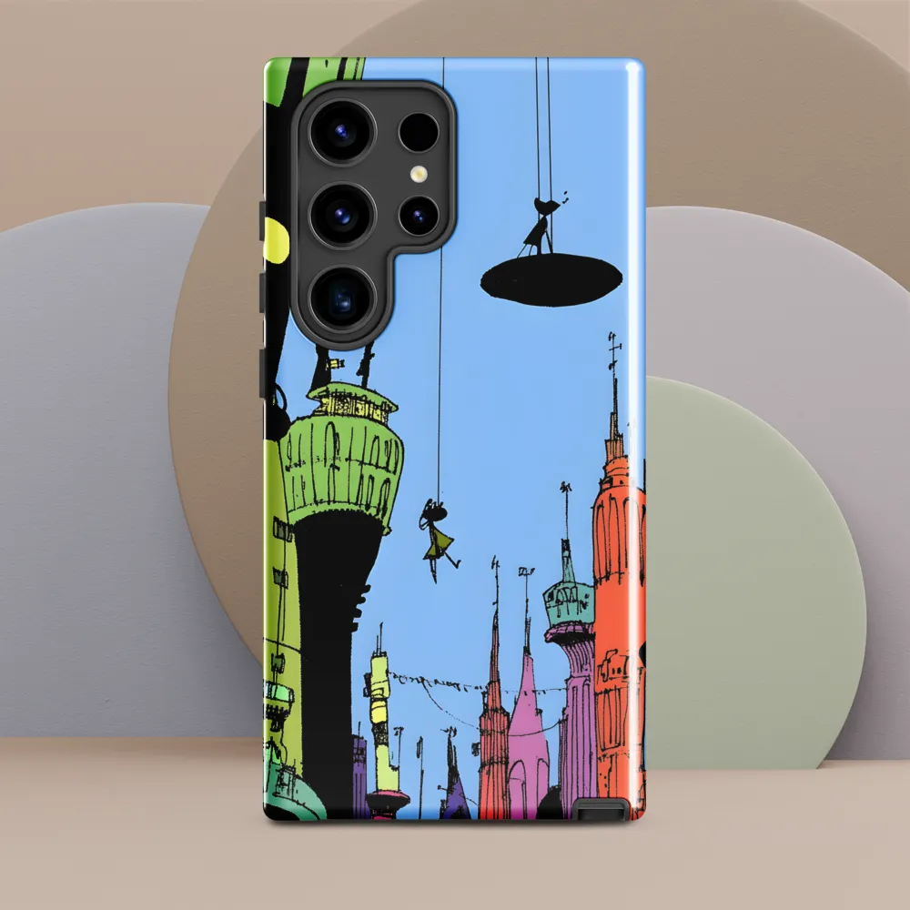 Whimsical Heights: A Futuristic Cityscape