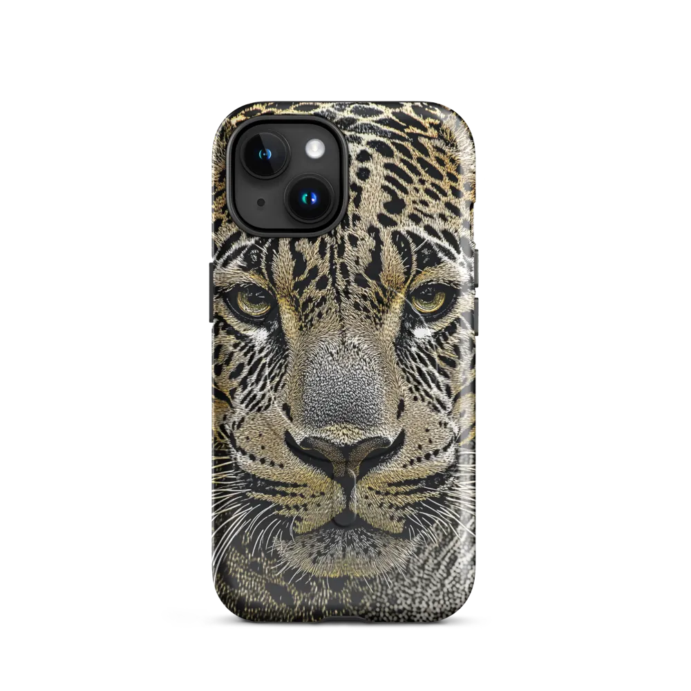 The Majestic Gaze: Portrait of a Leopard
