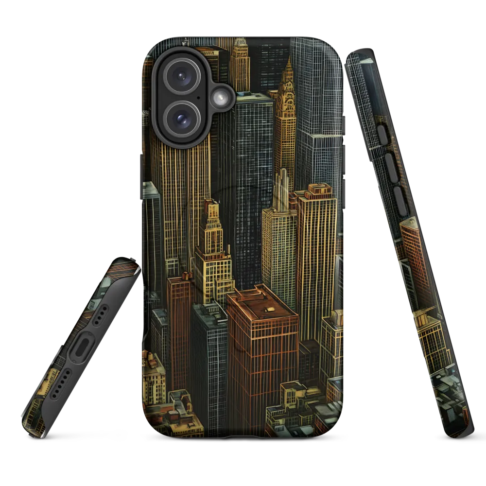 Urban Elegance: A Golden Cityscape