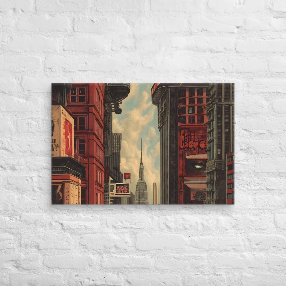 A Glimpse of Tomorrow: Urban Ambition | Canvas | 20″×30″