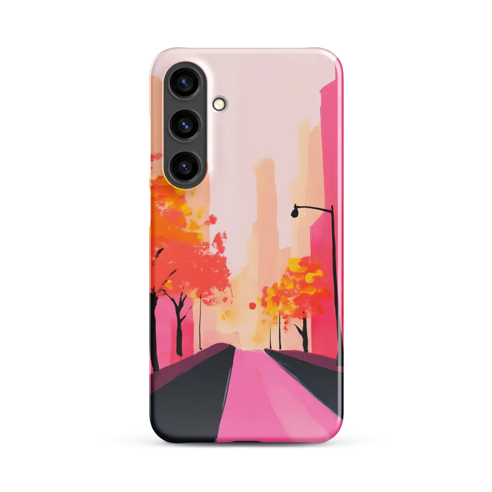 Autumn Serenity in the City | Phone Case |  S24 Plus | Snap Case | Glossy
