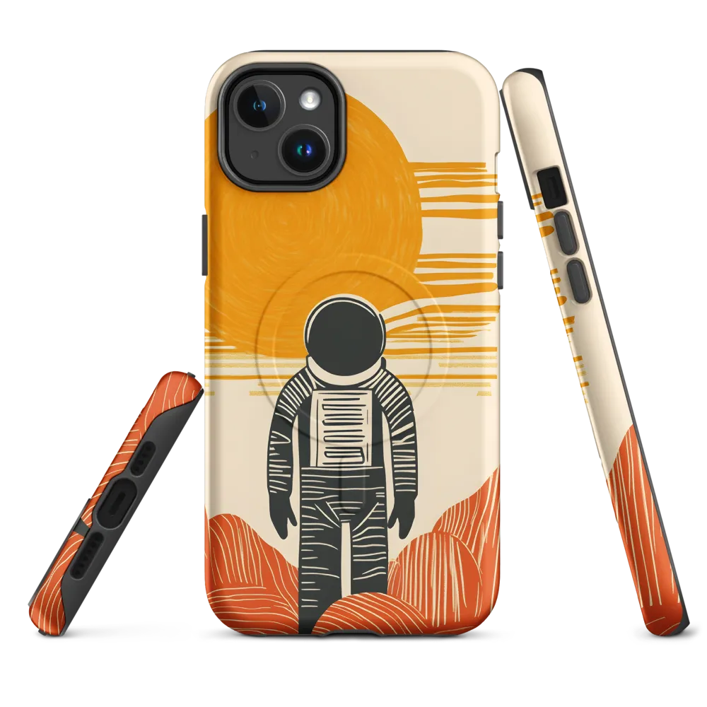 Contemplation on a Distant World | Phone Case |  14 Plus | MagSafe® Tough Case | Matte