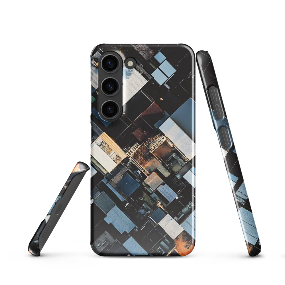 Urban Mosaic from Above