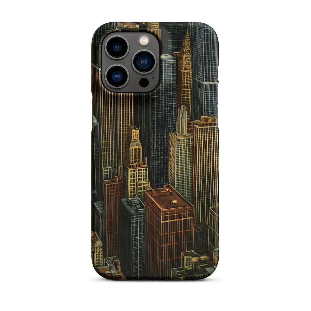 Urban Elegance: A Golden Cityscape