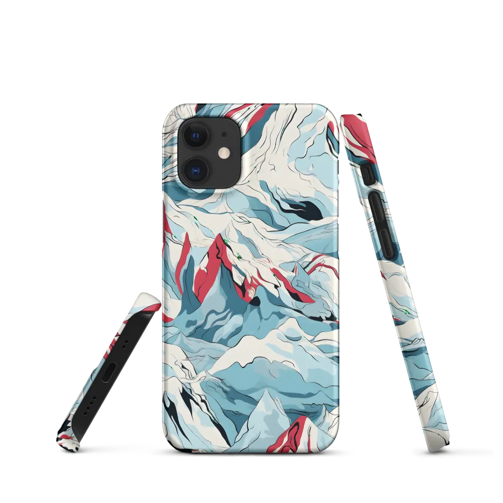 Majestic Peaks of Serenity | Phone Case |  12 Mini | Snap Case | Matte