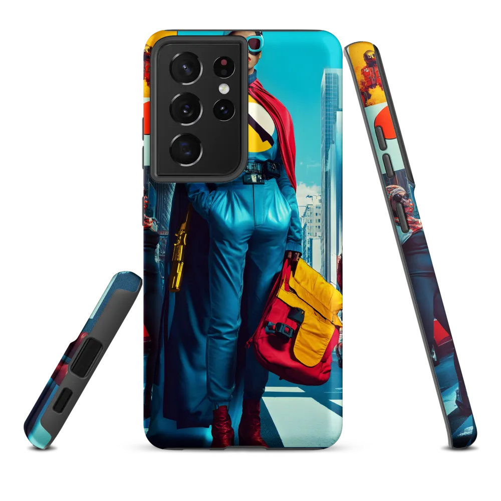 Urban Power: A Superhero's Stance
