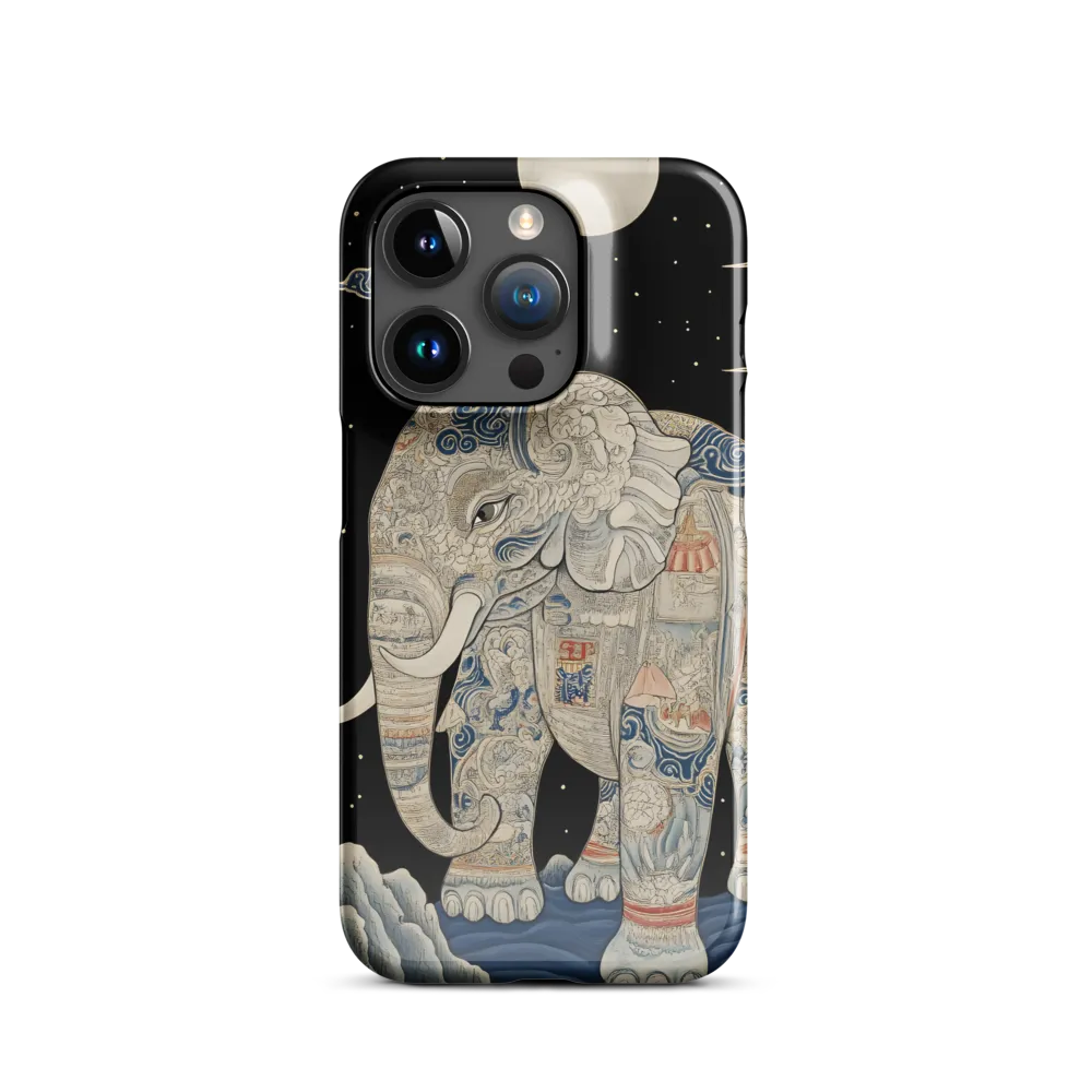 The Majestic Tale of the Painted Elephant | Phone Case |  15 Pro | Snap Case | Glossy